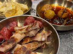 -草家酱蟹炭火烤肉店(珲春南路二店)
