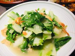 腐竹青菜-老头儿油爆虾(星光一期店)