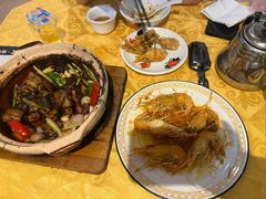 金沙罗氏虾-天宝食坊·啫啫煲大排档(西华路店)