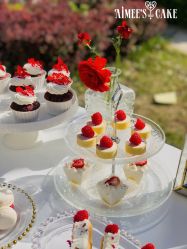 点击看大图 -Aimee'sCake婚礼甜品台·企业商务茶歇