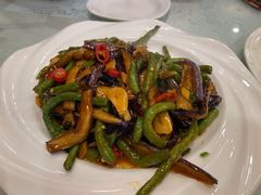 长豆角烧茄子-黄家饺子东北特色菜馆(湖滨商业街店)