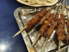 烤羊肉串-西域美食蘭州拉面
