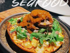 和风火焰山牛肉芝士披萨-Let'sBURGERplus·非常创意汉堡(三里屯店)