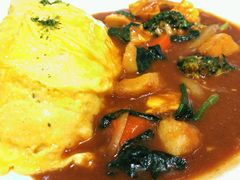 蔬菜咖喱蛋包饭-池奈·日式咖喱蛋包饭(赛高店)