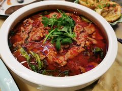 水煮牛肉-绿茶餐厅(成都大悦城店)