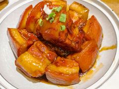 -东来菜馆•手抓海鲜家常菜•海鲜锅贴(鸽子窝店)
