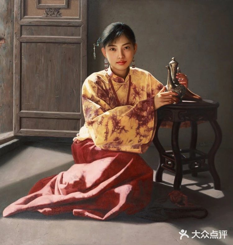一幅油画卖到448万，这画中的少女到底有多美[调皮]