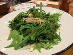 炝拌南瓜尖-巴依老爷新疆美食(望京小街店)