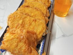 鸡蛋炸馒头片-大槐树烤肉馆