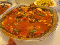 特色的大盘鸡-维吾尔餐厅(宜山路店)