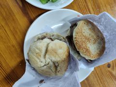 -京东一绝西海子西园烧饼夹肉