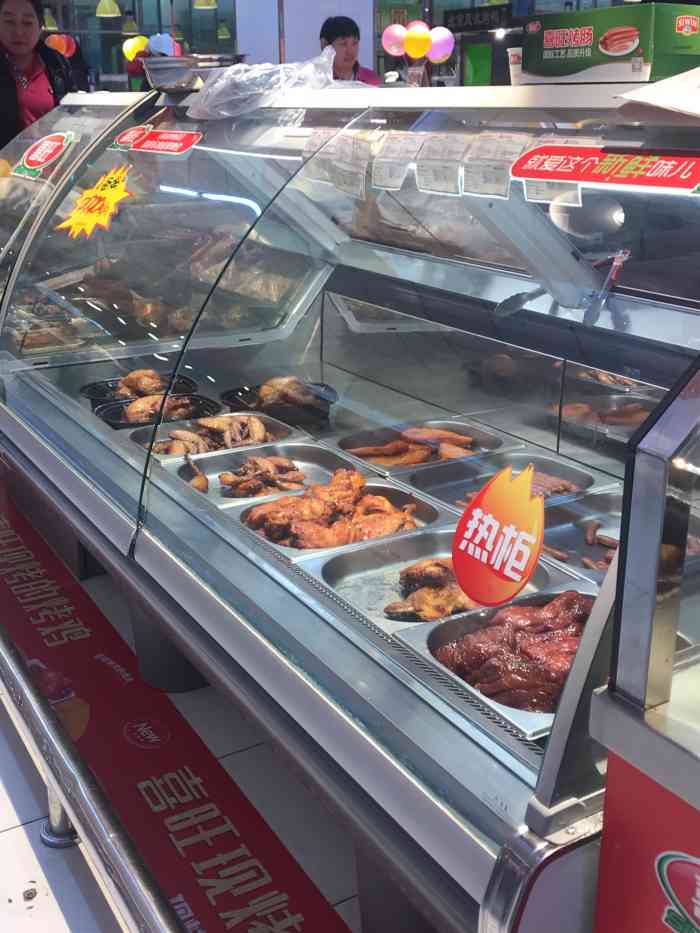 喜旺食品(振兴街银座店)-"这里好像是唯一一家可以直接热加工的店,有.