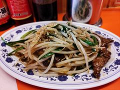韭菜炒猪肝-拉面莊夢語＆中华料理八椿