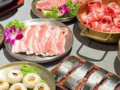 -围炉肉舍•炭烤活鳗•丹东海鲜烤肉(步行街店)