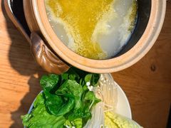 鸡汤青菜打边炉-火候轩品质湘菜·私厨(市府店)