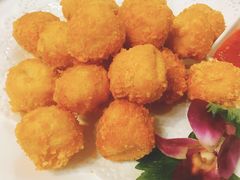 脆皮灌汤虾球-大眼锅贴水饺(河东店)
