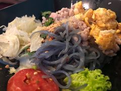 -蝶豆花蓝面条