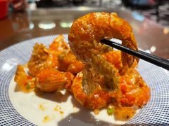 椒盐煎大虾-皇后餐厅-煲仔·小菜·打边炉(古北店)