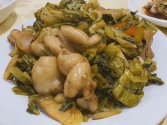 酸菜炒猪肠-电白鸭粥店(下沙二坊88号店)