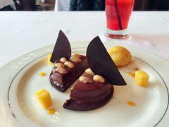 巧克力慕斯-福楼法餐厅FLO
