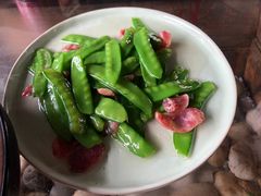 四季豆炒腊肠-西塘人家•黑金冠本地好店