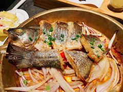 锡纸盐焗海鲈鱼-汤城小厨•粤菜•靓汤(苏州街店)