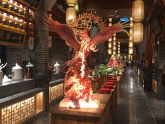 自助取餐区-唐山宴百姓府邸院落中餐