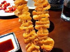 炸鸡皮串-松子料理(华威桥店)