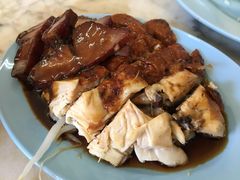 叉烧烧鸡拼盘-丽丰茶冰室