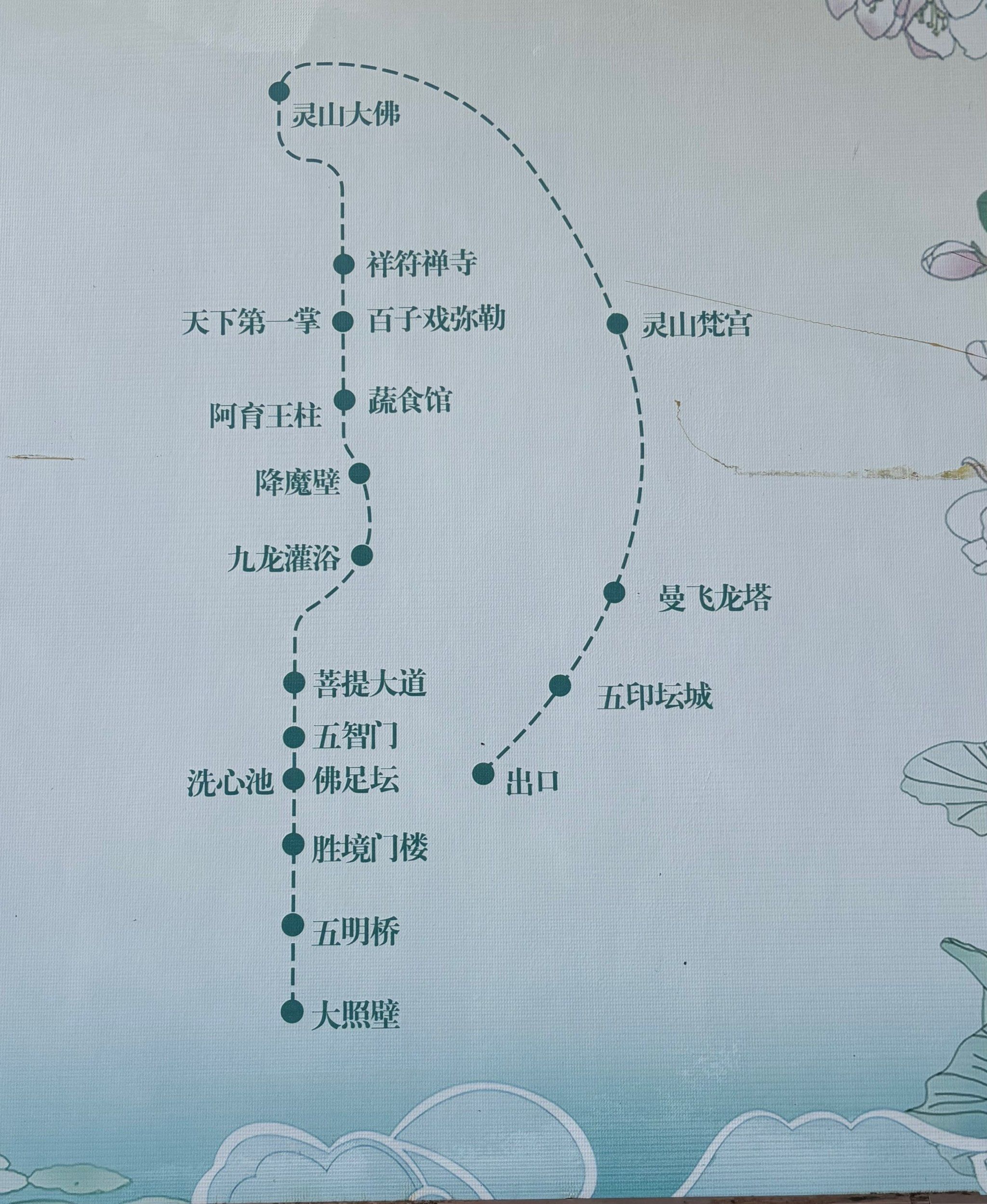 简单直接的灵山胜境一日游攻略