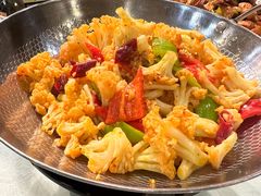 干锅有机花菜-新疆红柳花餐厅(新洲店)