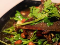 香菜拌牛肉-巴厘龙虾·榜首油焖大虾(洞庭·艺术洋房店)