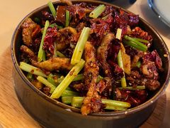 宫爆板筋-山石榴·贵州菜(丰盛里店)