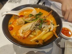 酸辣冬阴功海鲜汤檬粉-美奈小馆·越南料理(中航城君尚购物中心店)