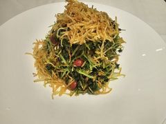 巧拌豆苗-四季民福烤鸭店(王府井灯市口店)