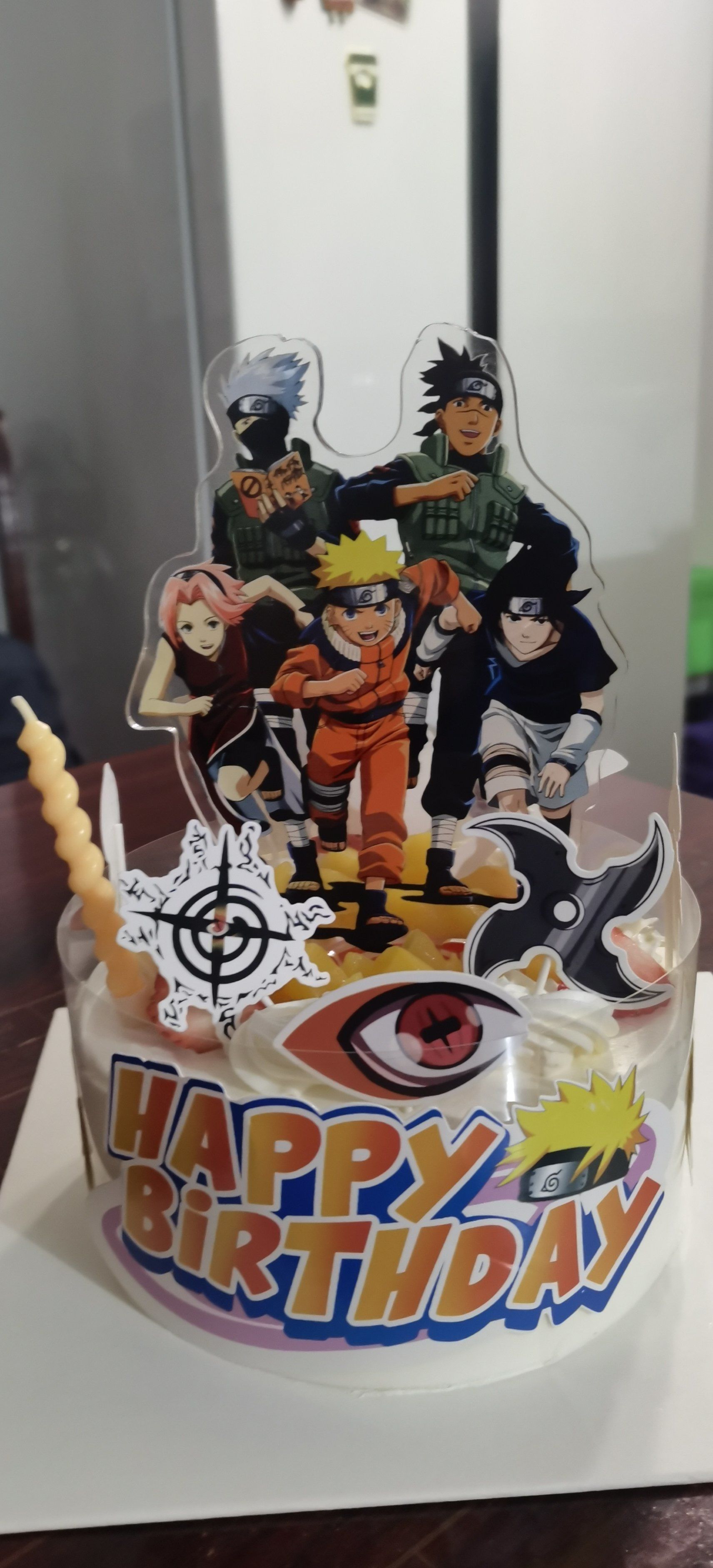 全网独一份的火影蛋糕