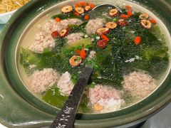 有机海带苗肉丸汤-费大厨辣椒炒肉(高铁吾悦广场店)