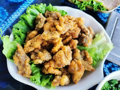 自制酥肉-恋羊时代黑山羊火锅(滨海大道店)