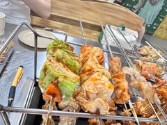 -万家乐带皮五花肉烧烤(临淄大院店)