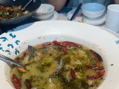 招牌鲩鱼酸菜鱼-花椒笑成都小馆(百脑汇店)