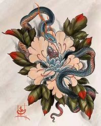 点击看大图 -龙之吻专业刺青·手工耳洞·纹身去色