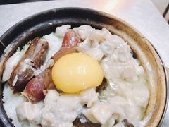 滑鸡腊肠煲-兴记菜馆