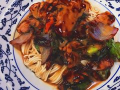 爆炒腰花麻酱面-腔调面(斜土路店)