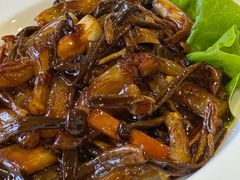 鹿茸菌烧蹄筋-苏城小院·园林精致苏州菜(斜塘老街店)