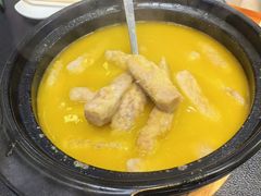 鸡汤煲槟榔芋-紫光园·烤鸭·北京菜(团结湖店)
