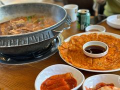 泡菜饼-喇喇排骨火锅·传统韩式脊骨汤(望京西园总店)