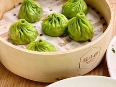 芥兰菌菇素小笼包-苏小柳点心·手作小笼包(新街口分院店)