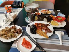 -上海大船酒店-沙滩餐厅