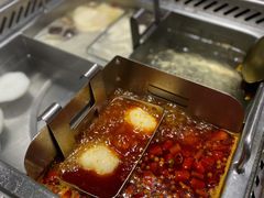 牛油麻辣锅底-海底捞火锅(安吉万达店)