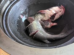 -北京龙庆四季香农家饭庄·灶台鱼·碳烤虹鳟鱼(龙庆峡店)